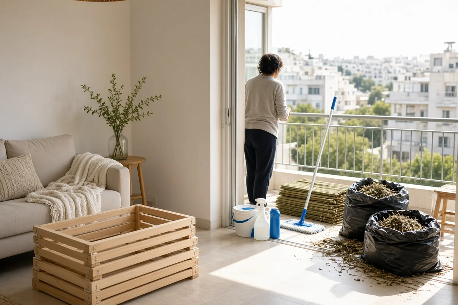 איפוס הבית אחרי החגים: ניקיון, פינוי וסידור תוך יום אחד